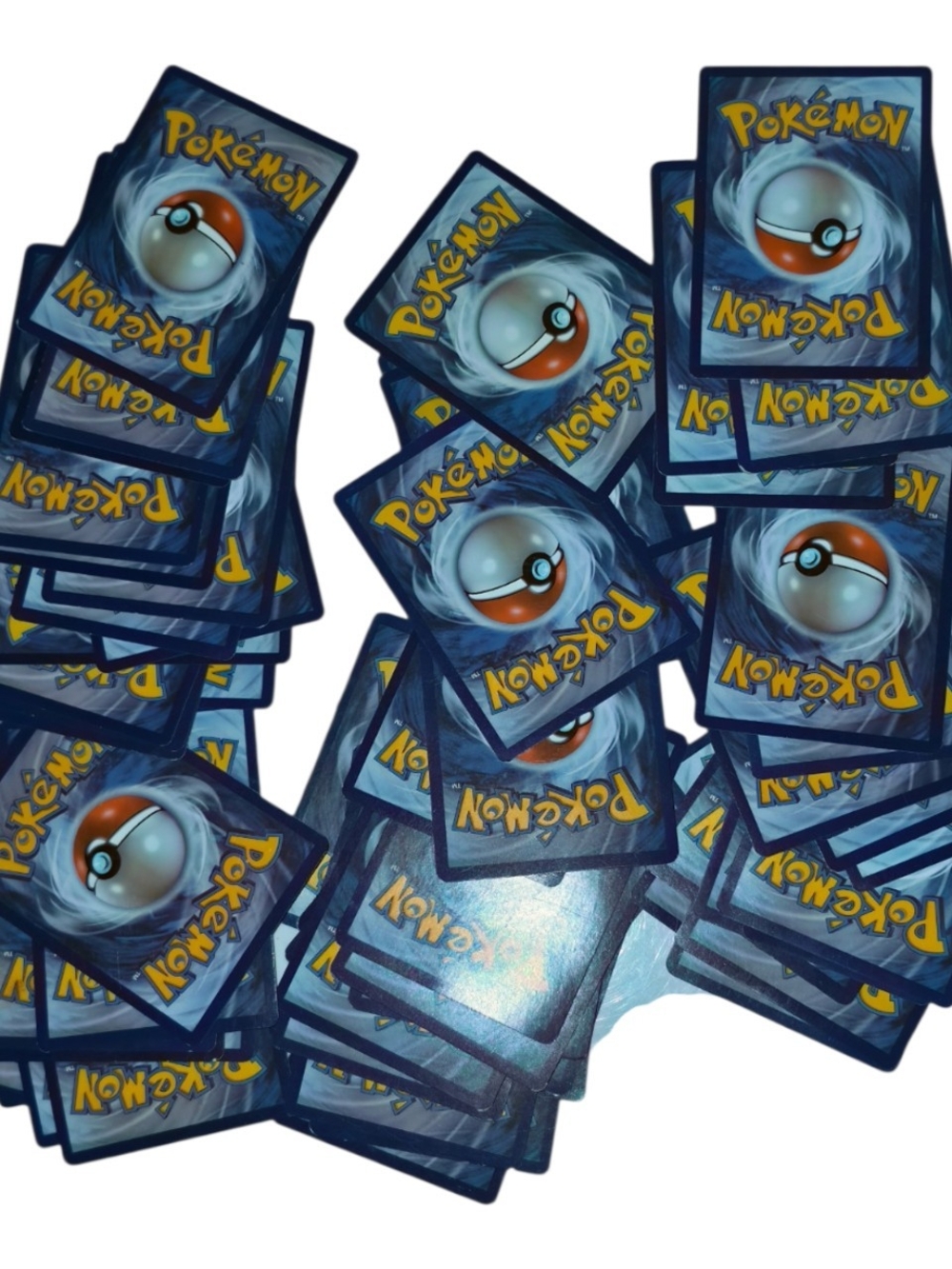 POKEMON CARDS Trading Card Game Booster Pack Back Design - Blue